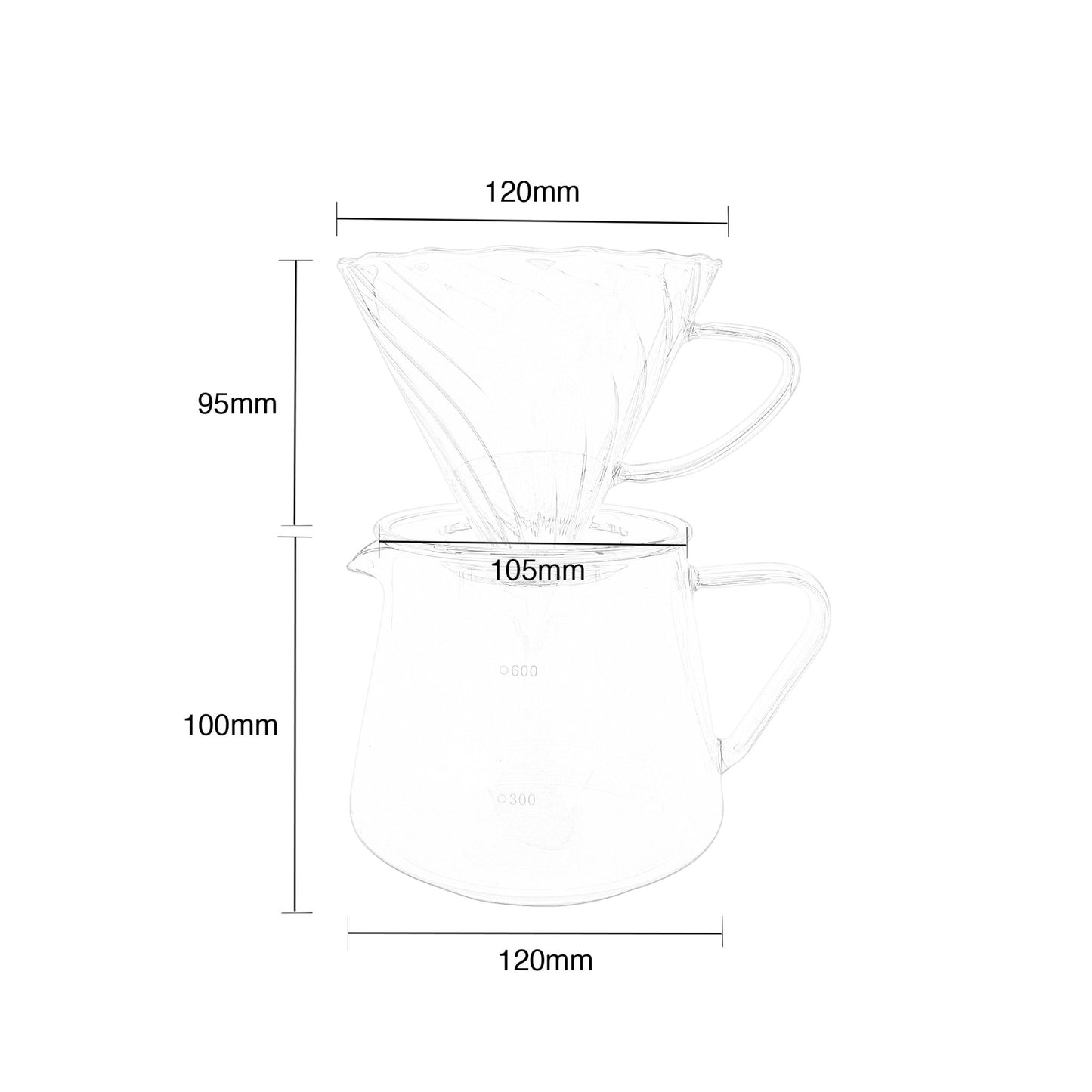 Prestige Coffee Server - 600ml - Procaffeinator