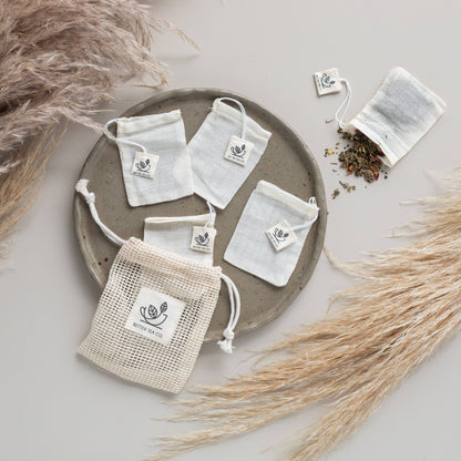 Reusable Organic Cotton Tea Bags - Procaffeinator