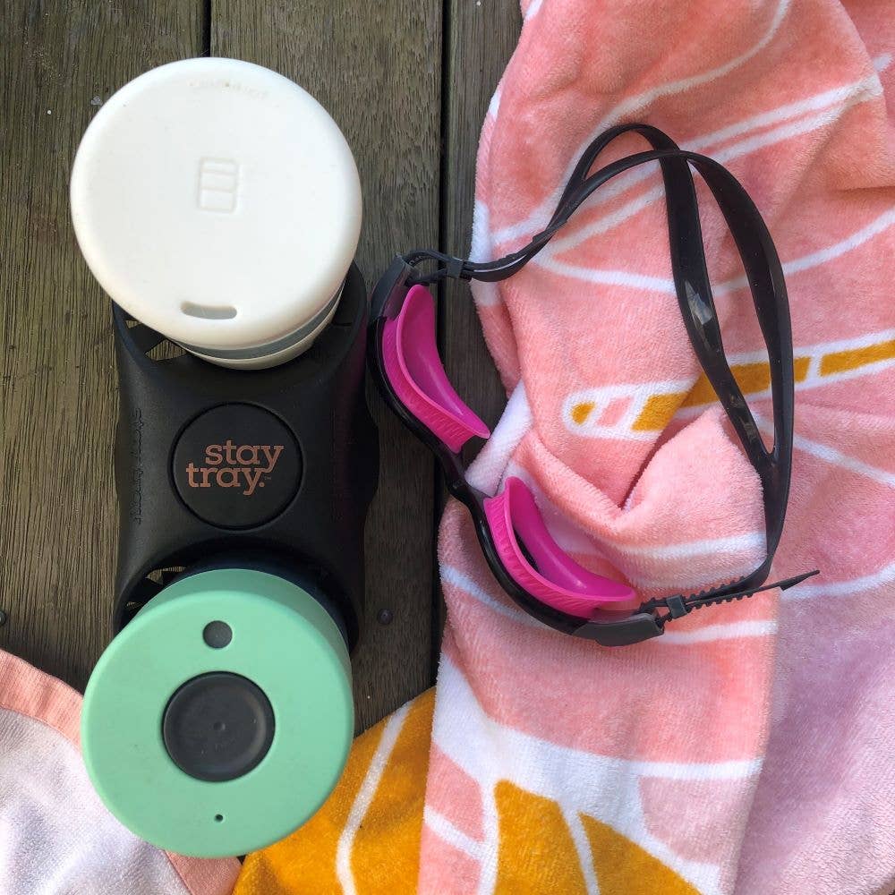 Stay tray Reusable Coffee Cup Carrier (2 Cup Holder) - Procaffeinator
