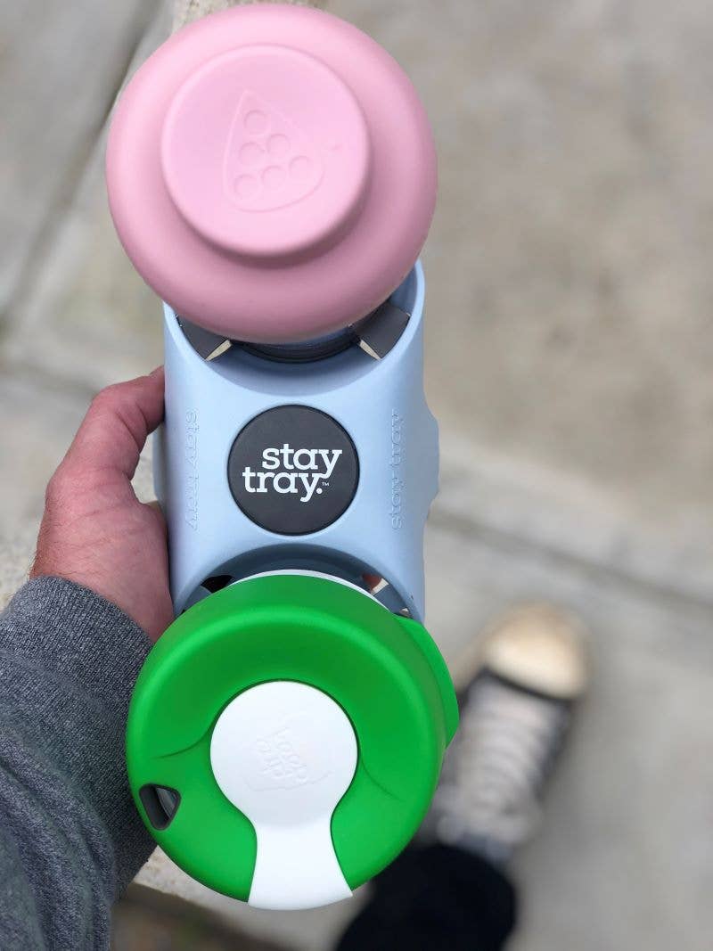 Stay tray Reusable Coffee Cup Carrier (2 Cup Holder) - Procaffeinator